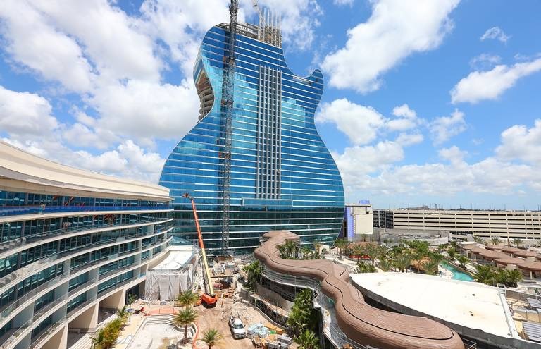 The World’s Most Oddly Shaped Hotels: Seminole Hard Rock Hotel & Casino, Hollywood, Florida