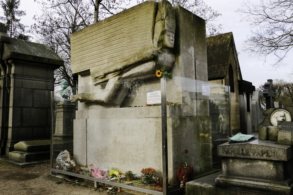 Tombs and sculptures in Père-Lachaise, including Oscar Wilde’s monument, have been damaged by natural elements and visitors
