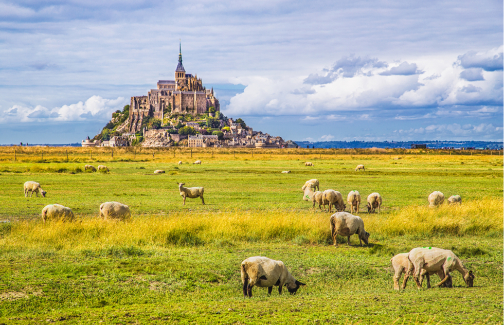 Mont-St.-Michel in France