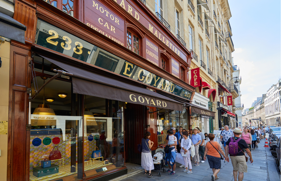 Goyard store in Paris