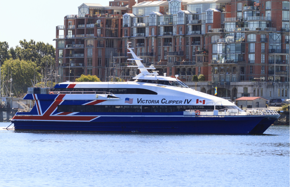 Victoria Clipper ferry from Seattle to Victoria, British Columbia