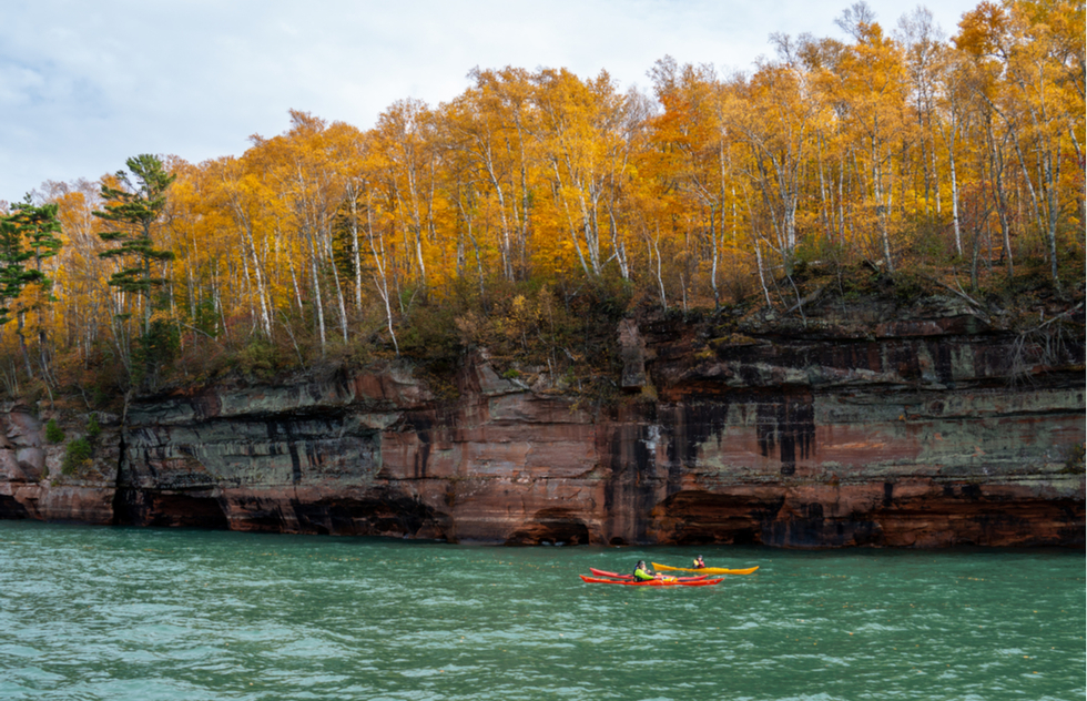 Apostle Island in Bayfield, Wisconsin