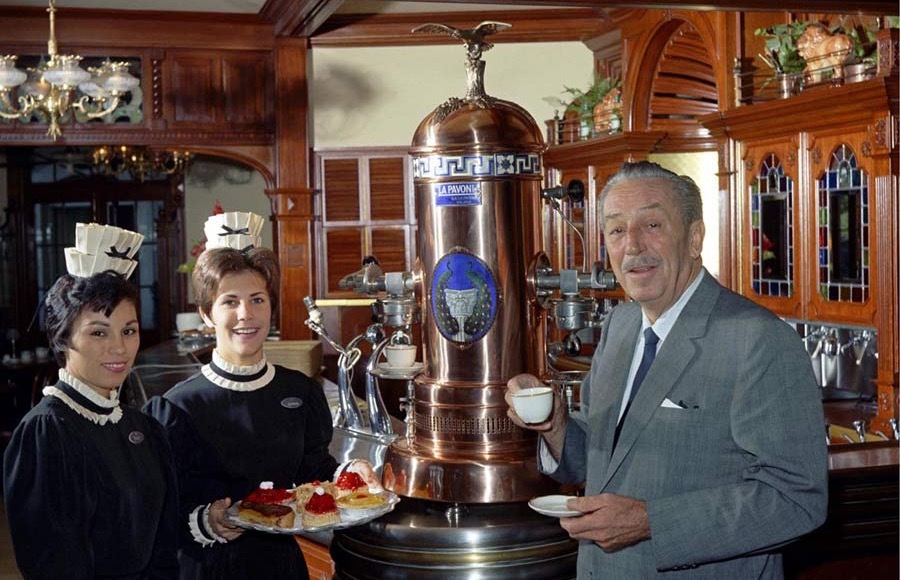 Secrets of Disneyland: Espresso machine in 1966
