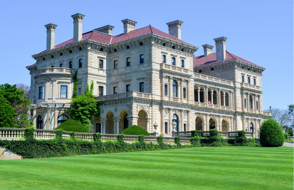 The Breakers mansion in Newport, Rhode Island
