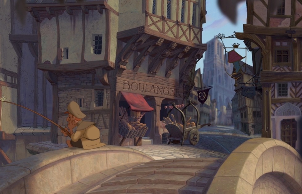 Go around the world with Disney animated movies: The Hunchback of Notre Dame (Paris)