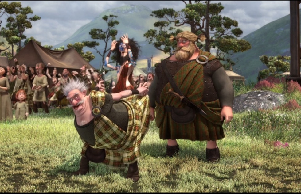 Go around the world with Disney animated movies: Brave (Scotland)