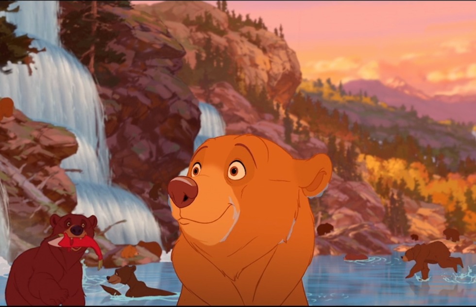Go around the world with Disney animated movies: Brother Bear (Alaska)