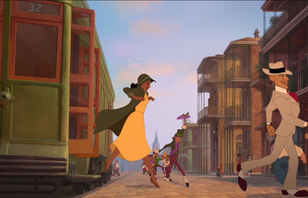 Go around the world with Disney animated movies: The Princess and the Frog (New Orleans)