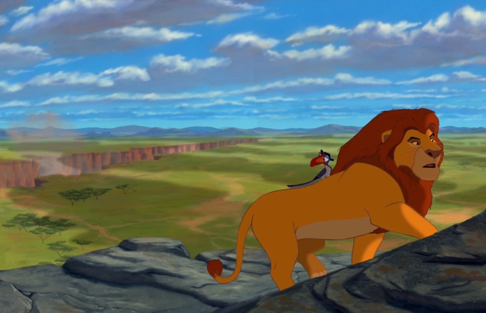 Go around the world with Disney animated movies: The Lion King (Africa)