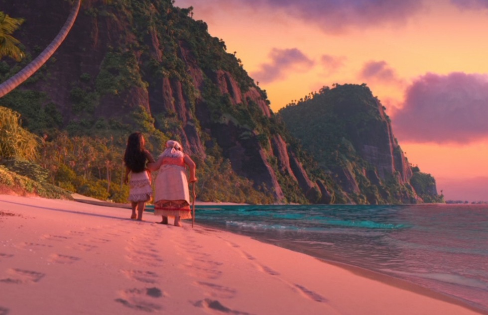 Go around the world with Disney animated movies: Moana / Vaiana (Polynesia)