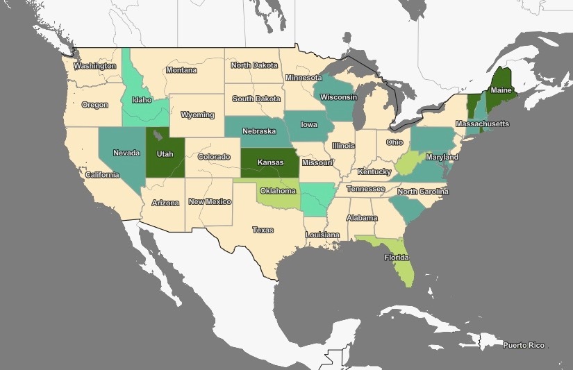 Plan U.S. Travel With This New Interactive Map of Each State's Covid-19 Rules | Frommer's