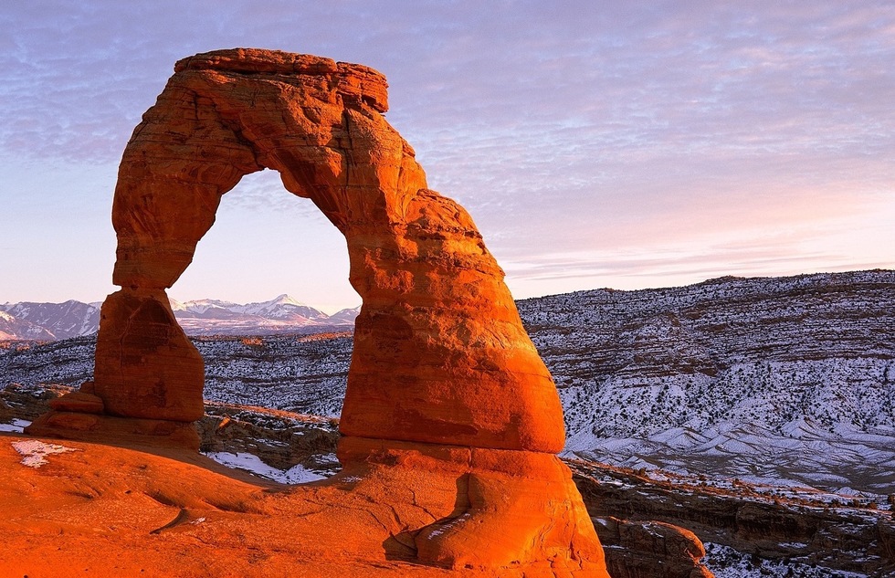 Best national park scenic drives: Delicate Arch at Arches National Park in Utah
