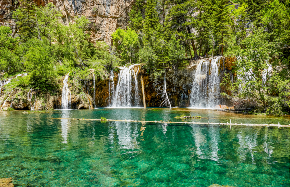 Best U.S. waterfall hikes: Hanging Lake near Glenwood Springs, Colorado