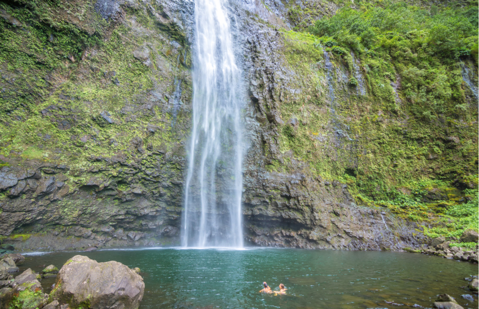 Best U.S. waterfall hikes: Hanakapi'ai Falls on Kauai, Hawaii