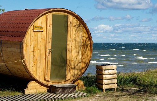 A sauna in Estonia