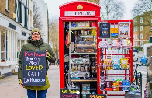 London's Iconic Red Boxes Reborn as Shops: Phone Booth Curry for Lunch?  | Frommer's