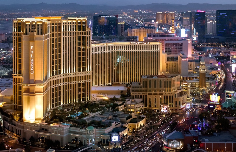 Hotels where entertainment isolated in 2020: Shark Tank: The Venetian, Las Vegas