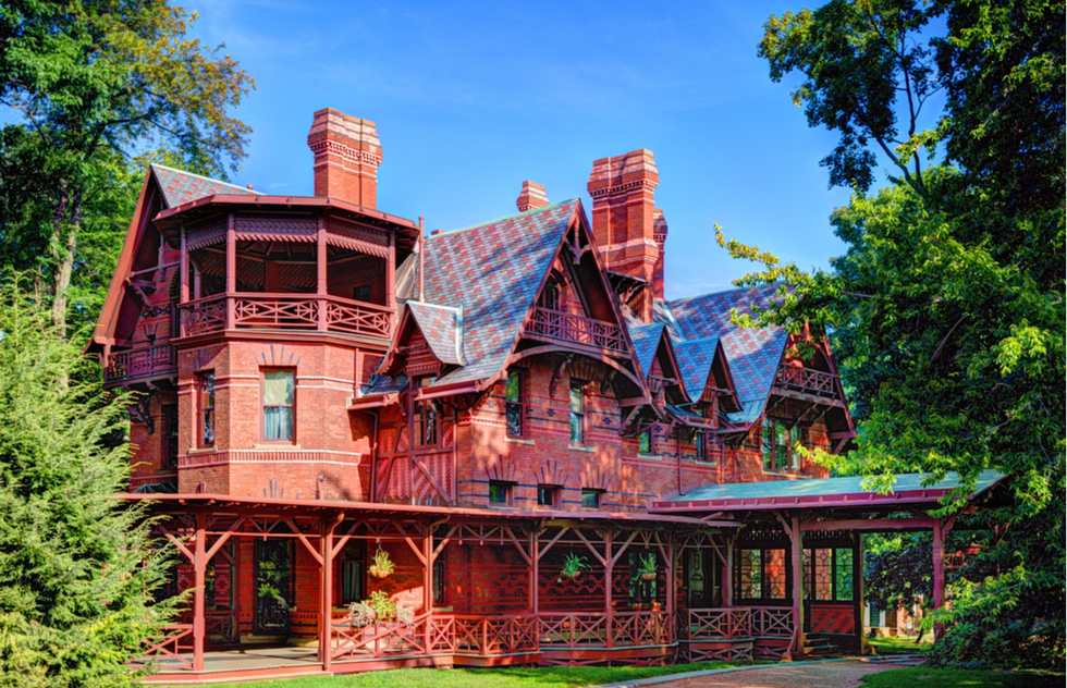 Best American writers' homes: Mark Twain House & Museum in Hartford, Connecticut