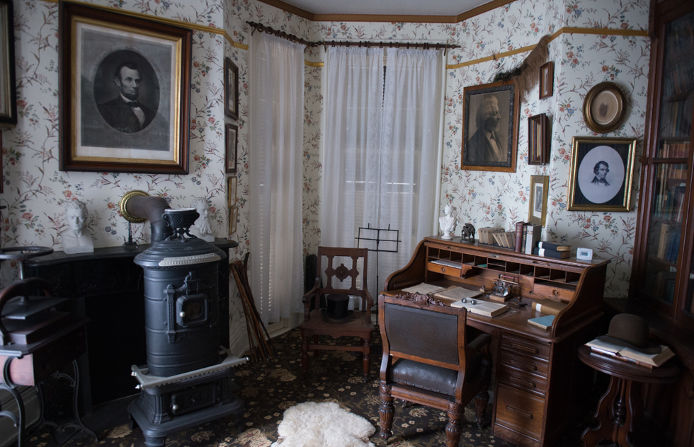Best American writers' homes: Frederick Douglass's study at Cedar Hill in Washington, D.C.