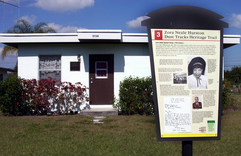 Best American writers' homes: Zora Neale Hurston House in Fort Pierce, Florida