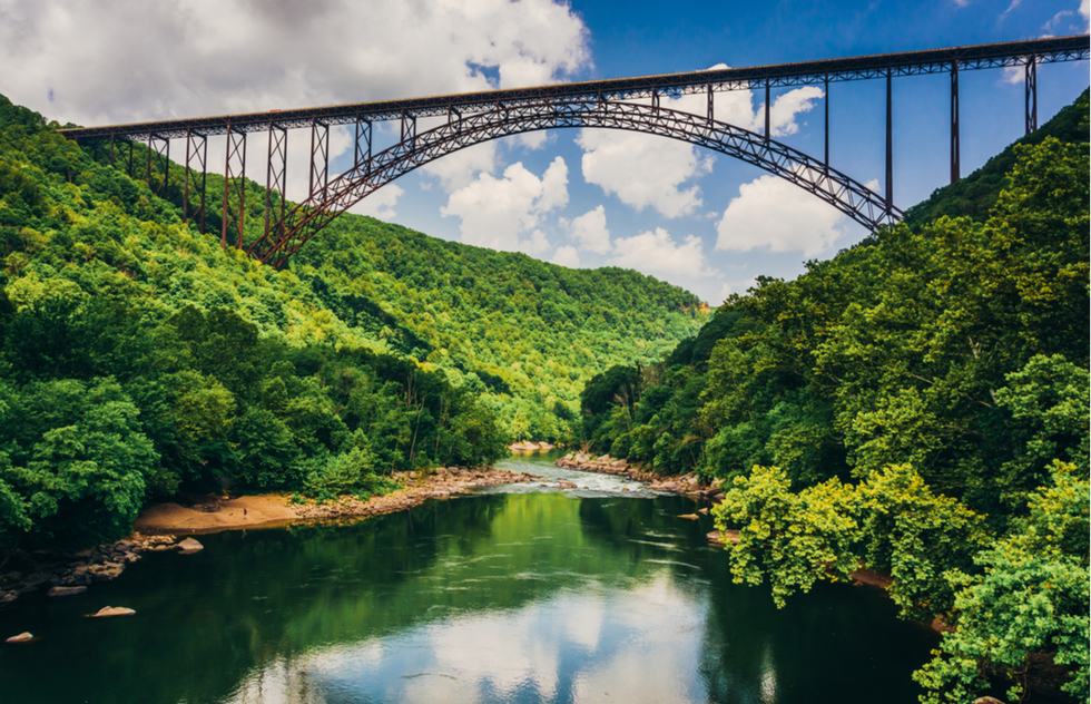 The Best Places to Go in the United States in 2022: New River Gorge Bridge in West Virginia