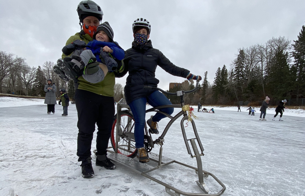 In Canada, Bikes on Ice Skates Are a Thing Now | Frommer's