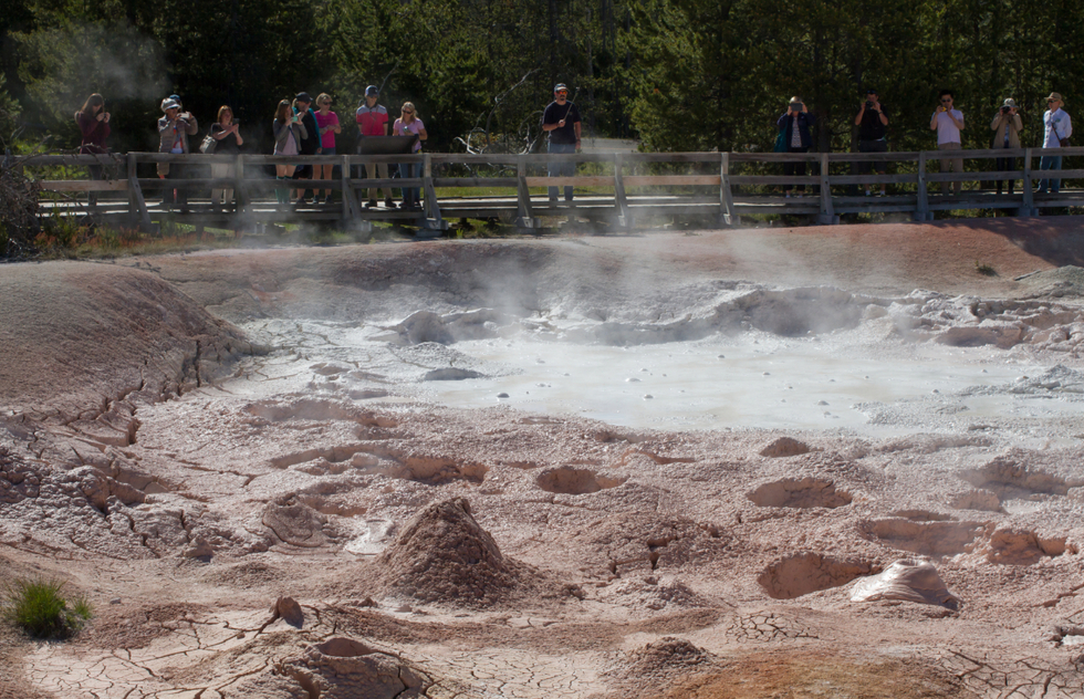 Yellowstone's best thermal features: Fountain Paint Pot