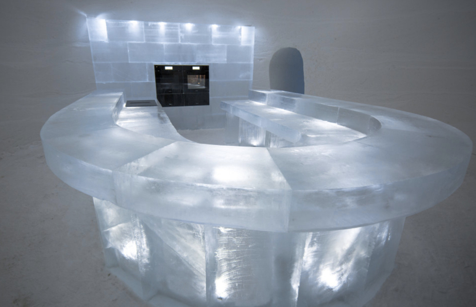 Finland Created a Kitchen Made Out of Ice—and It Works | Frommer's