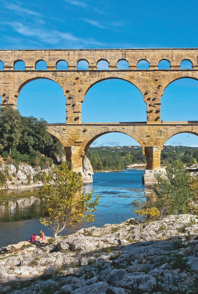 From "Provence Glory" (Assouline): Pont du Gard near Avignon, France