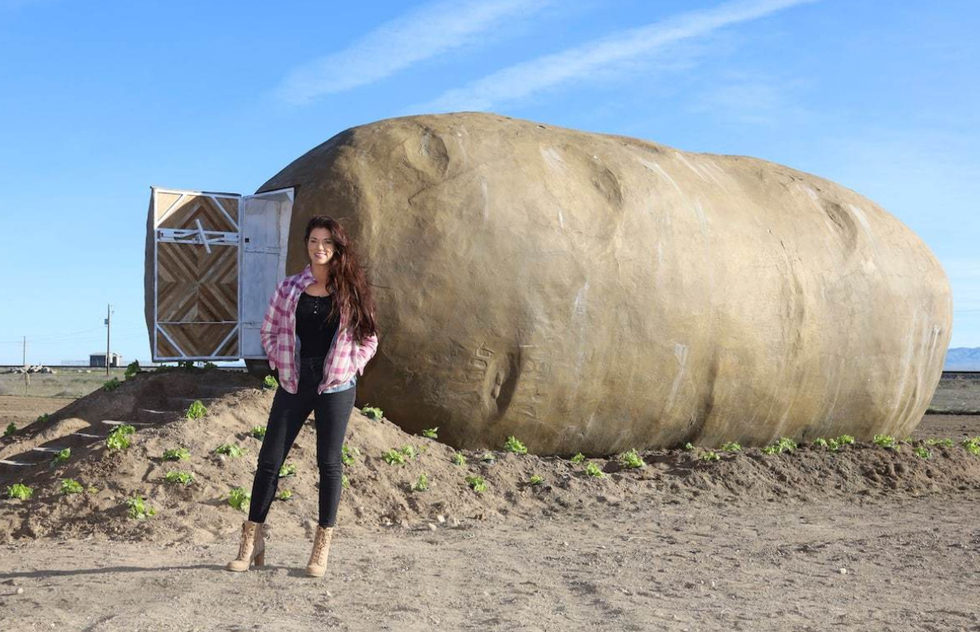 In Idaho, You Can Spend the Night in a Giant Potato | Frommer's