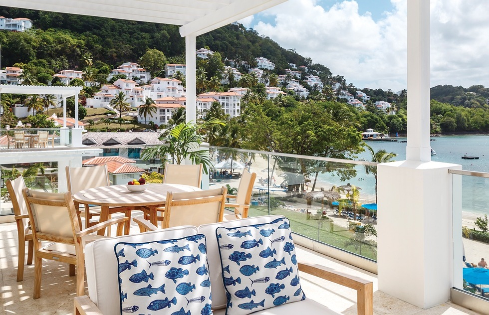 Best villas and self-catering hotels in the Caribbean, Bahamas, and Mexico: Windjammer Landing Villa Beach Resort, St. Lucia  