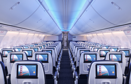 United Airlines Will Add Seatback Screens to All of Its Planes