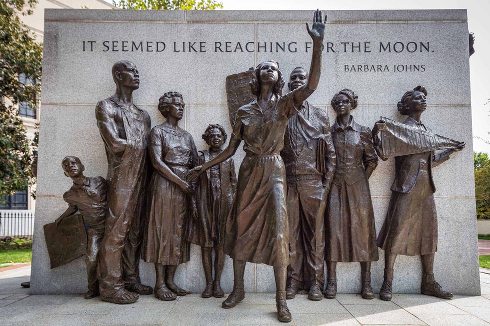 Virginia Civil Rights Memorial in Richmond