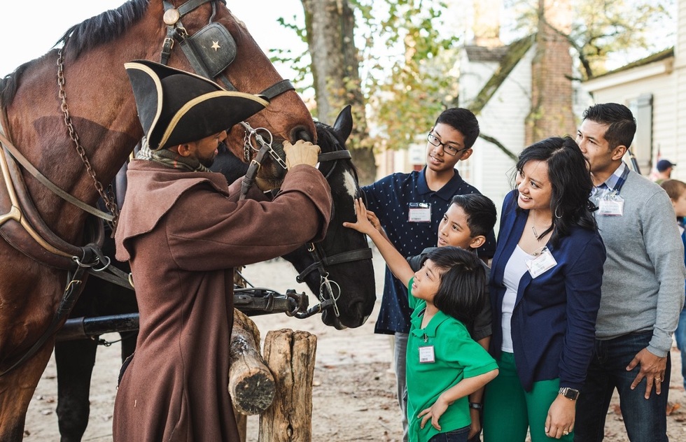 Open-air and living history museums in the United States: Colonial Williamsburg, Virginia