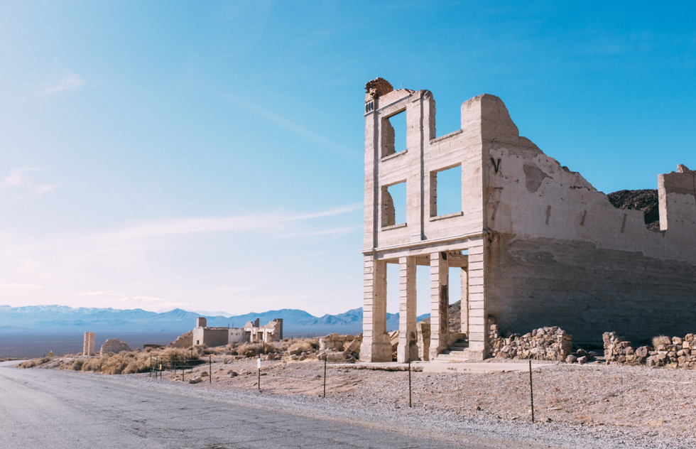 American Ghost Towns You Can Visit: Rhyolite, Nevada