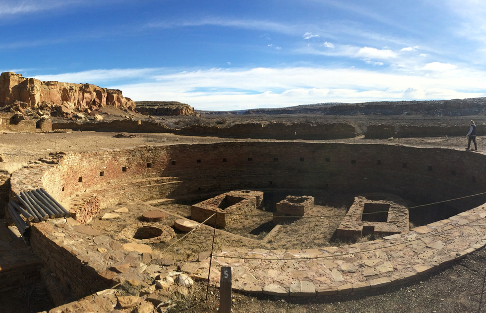 American Ghost Towns You Can Visit: Chaco Culture National Historical Park in New Mexico