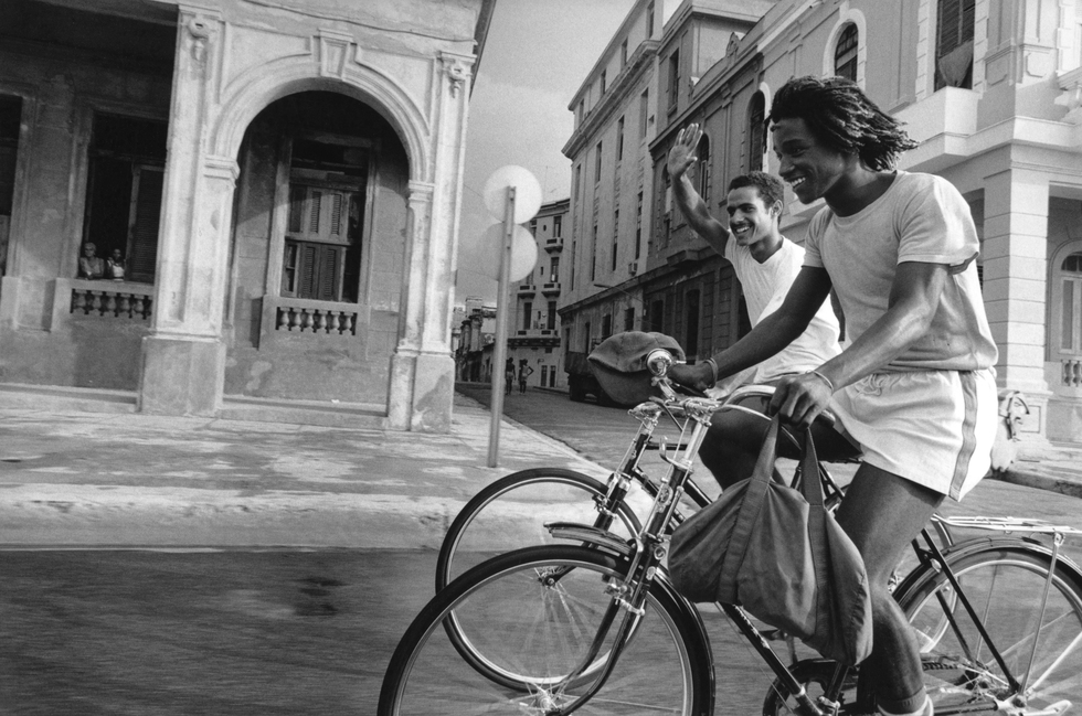 Bicycling in Havana, Cuba
