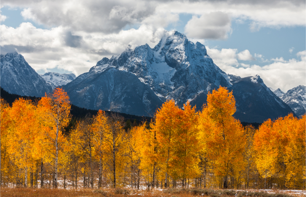 The fall's best American national parks: Grand Teton National Park, Wyoming