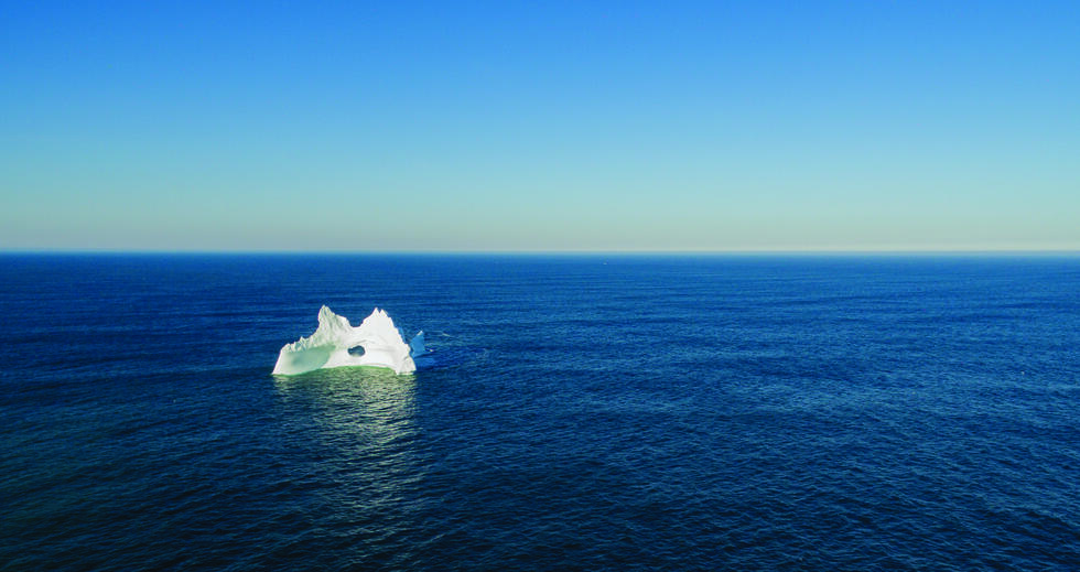 Iceberg near Newfoundland, Canada