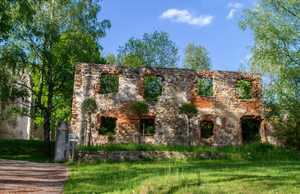 Atlas of Forgotten Places excerpt: Abandoned building in Döllersheim, Austria