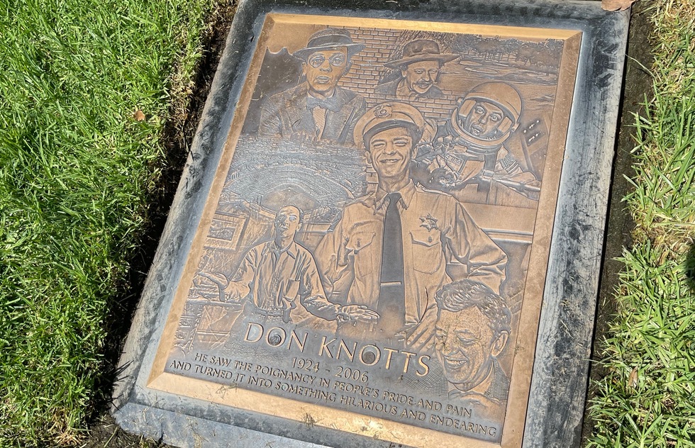 Hollywood celebrity cemetery: Don Knotts