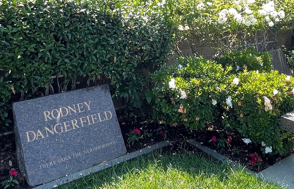 Hollywood celebrity cemetery: Rodney Dangerfield