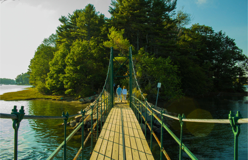 Wiggly Bridge, York Maine