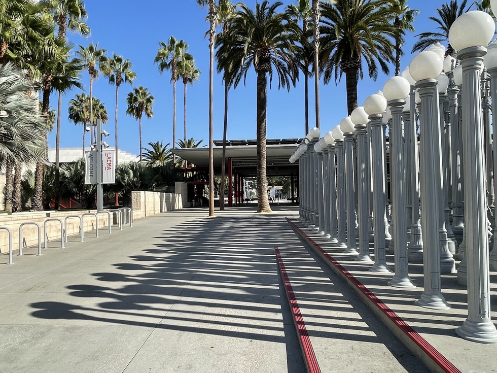 Academy Museum of Motion Pictures: Urban Light