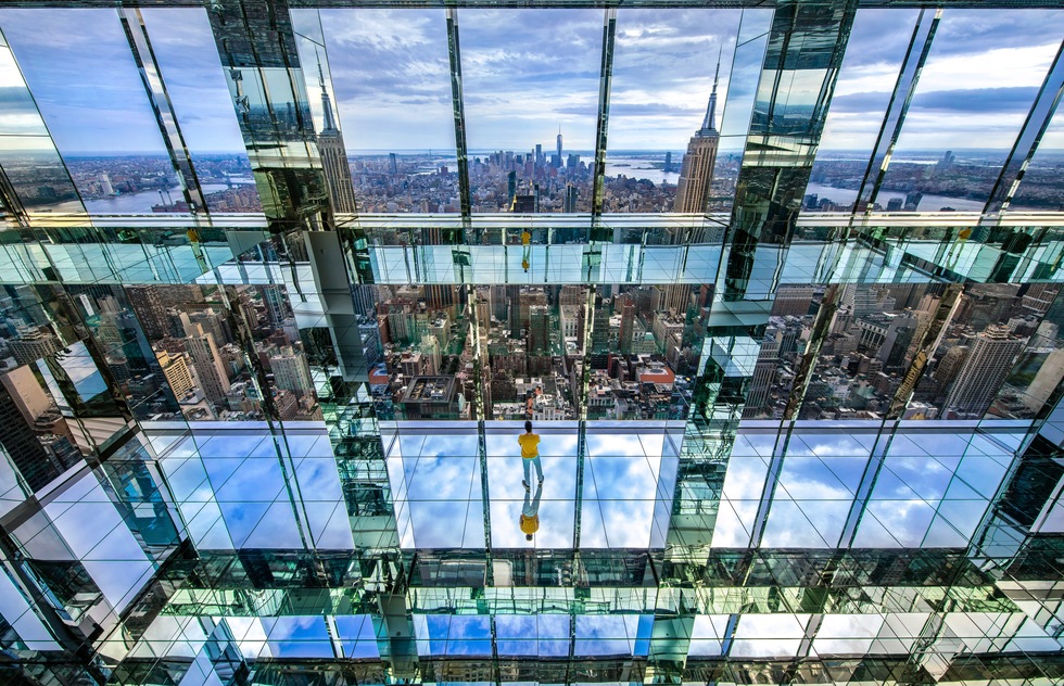 Best way to see SUMMIT One Vanderbilt observation deck in New York City: A view of the main room at SUMMIT One Vanderbilt