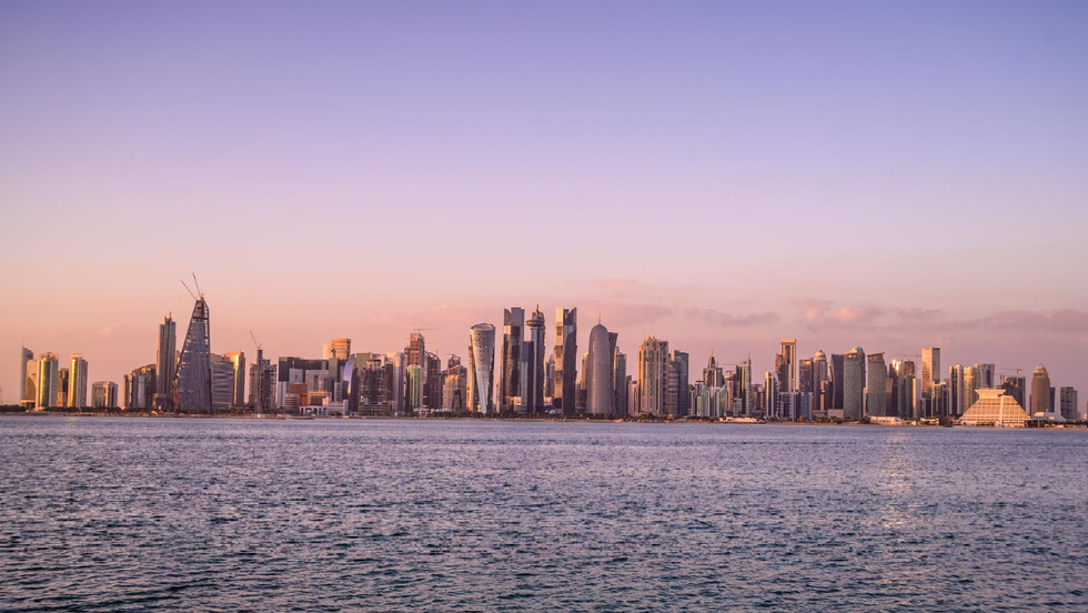 West Bay in Doha, Qatar