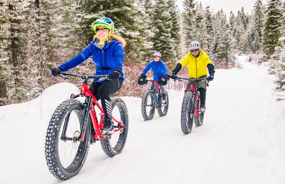 Family winter vacation ideas without skiing: McCall, Idaho