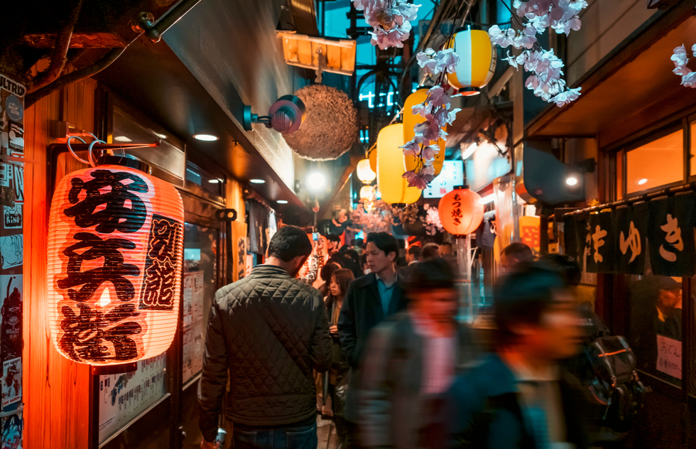 Top Japan experiences: Tokyo dining alleyway