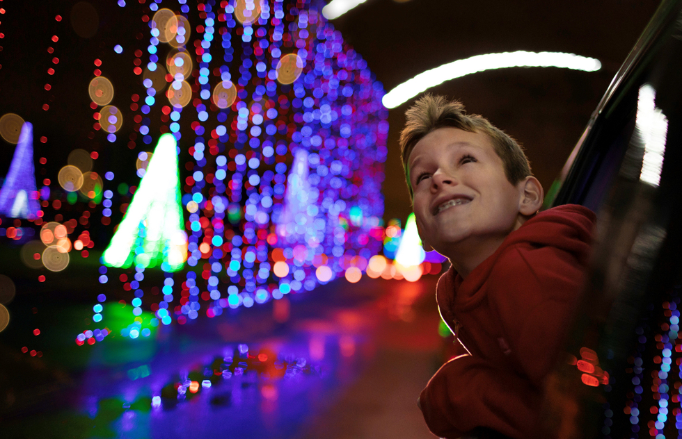 Christmas Nights of Lights at the Indiana State Fairgrounds in Indianapolis
