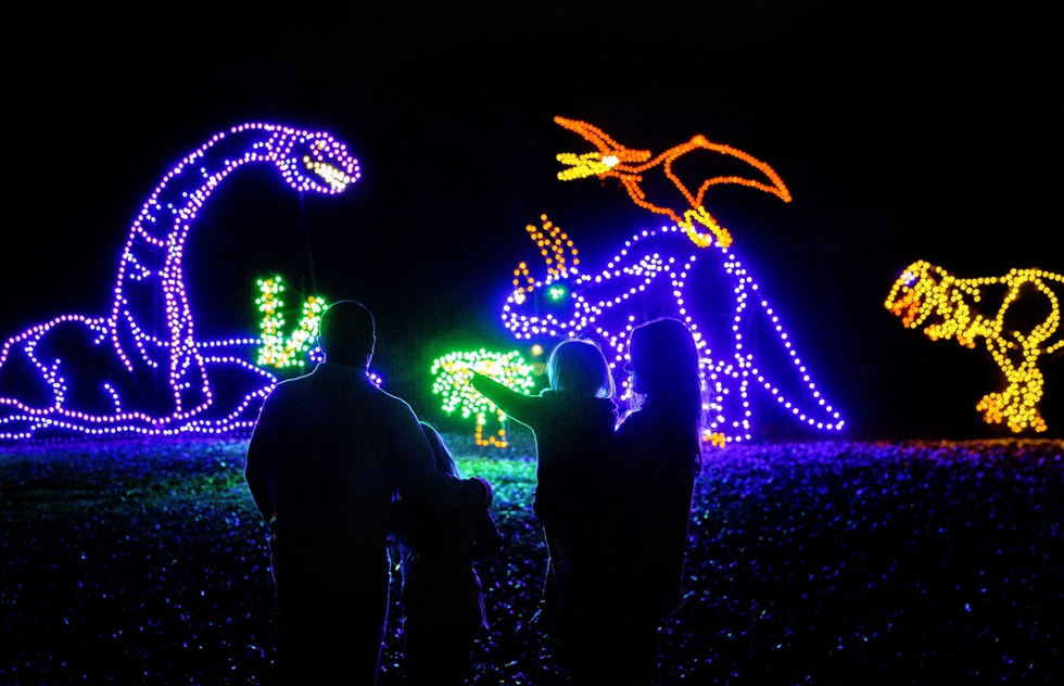 Winter Festival of Lights at Oglebay Resort in Wheeling, West Virginia